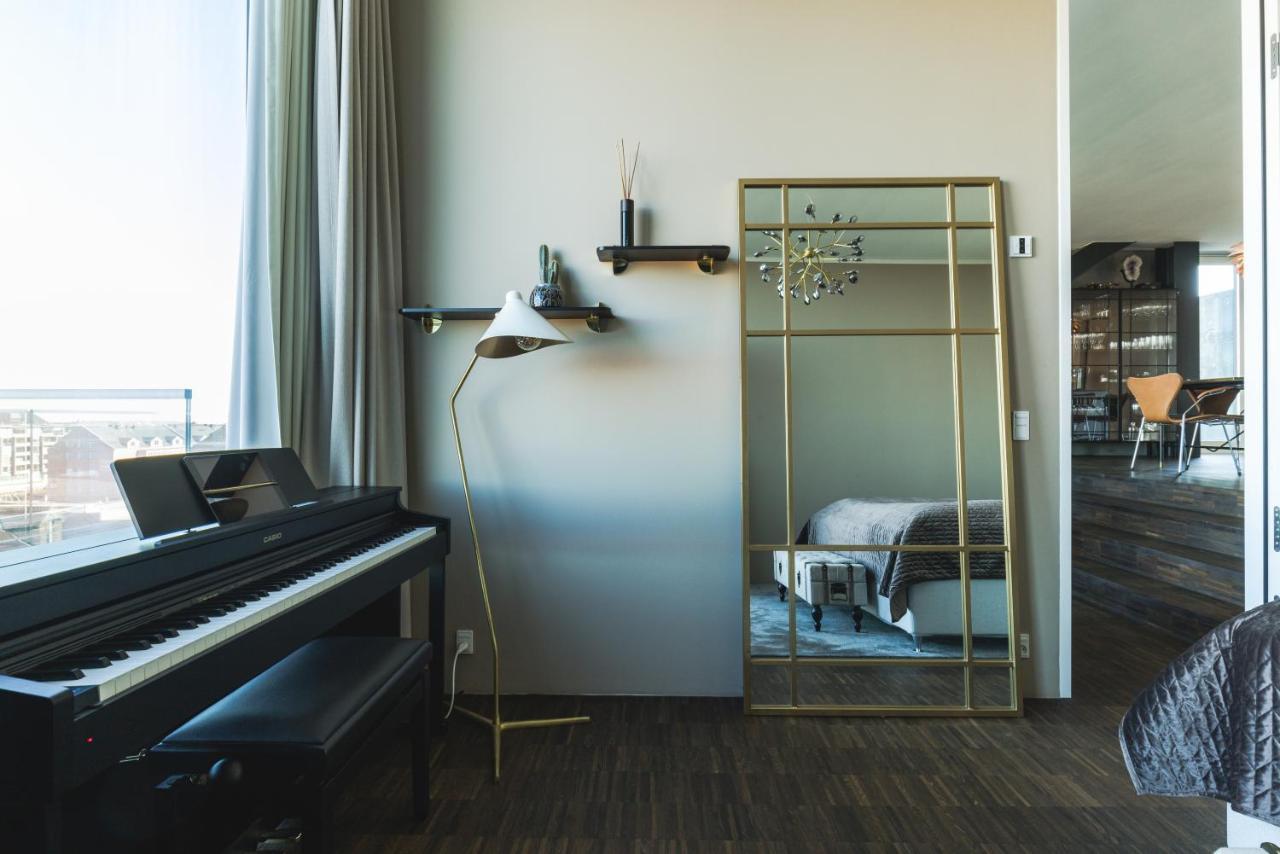 קופנהגן Luxury Harbourfront Penthouse With Private Rooftop מראה חיצוני תמונה