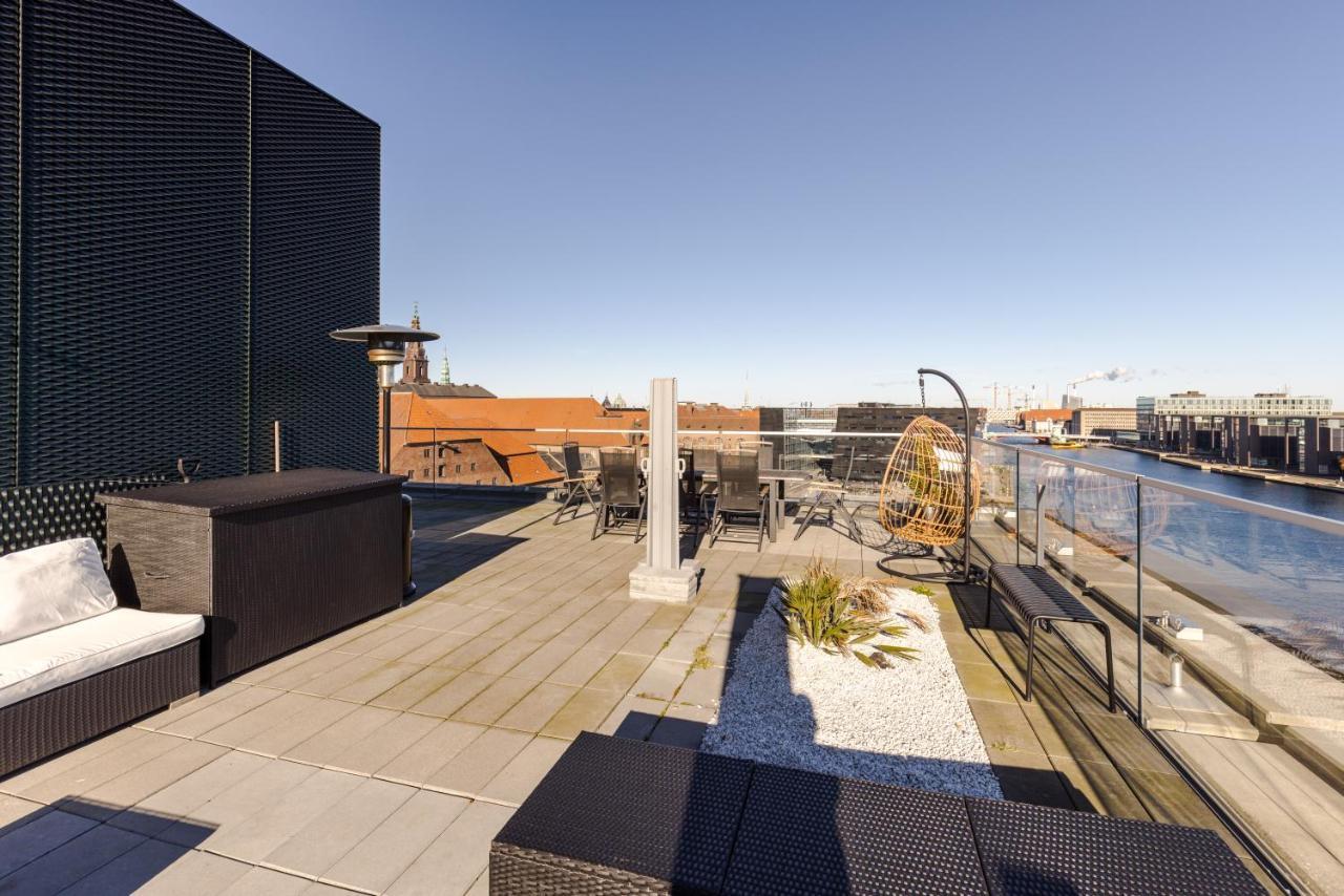 קופנהגן Luxury Harbourfront Penthouse With Private Rooftop מראה חיצוני תמונה